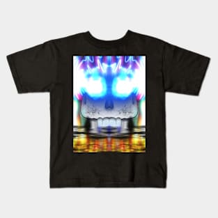 Skull Trippy Kids T-Shirt